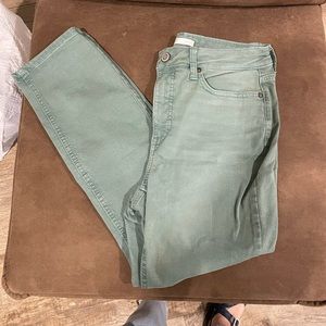 Lauren Conrad skinny green jeans